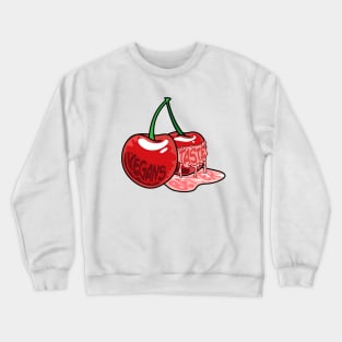 Vegans Taste Better (Cherries) Crewneck Sweatshirt